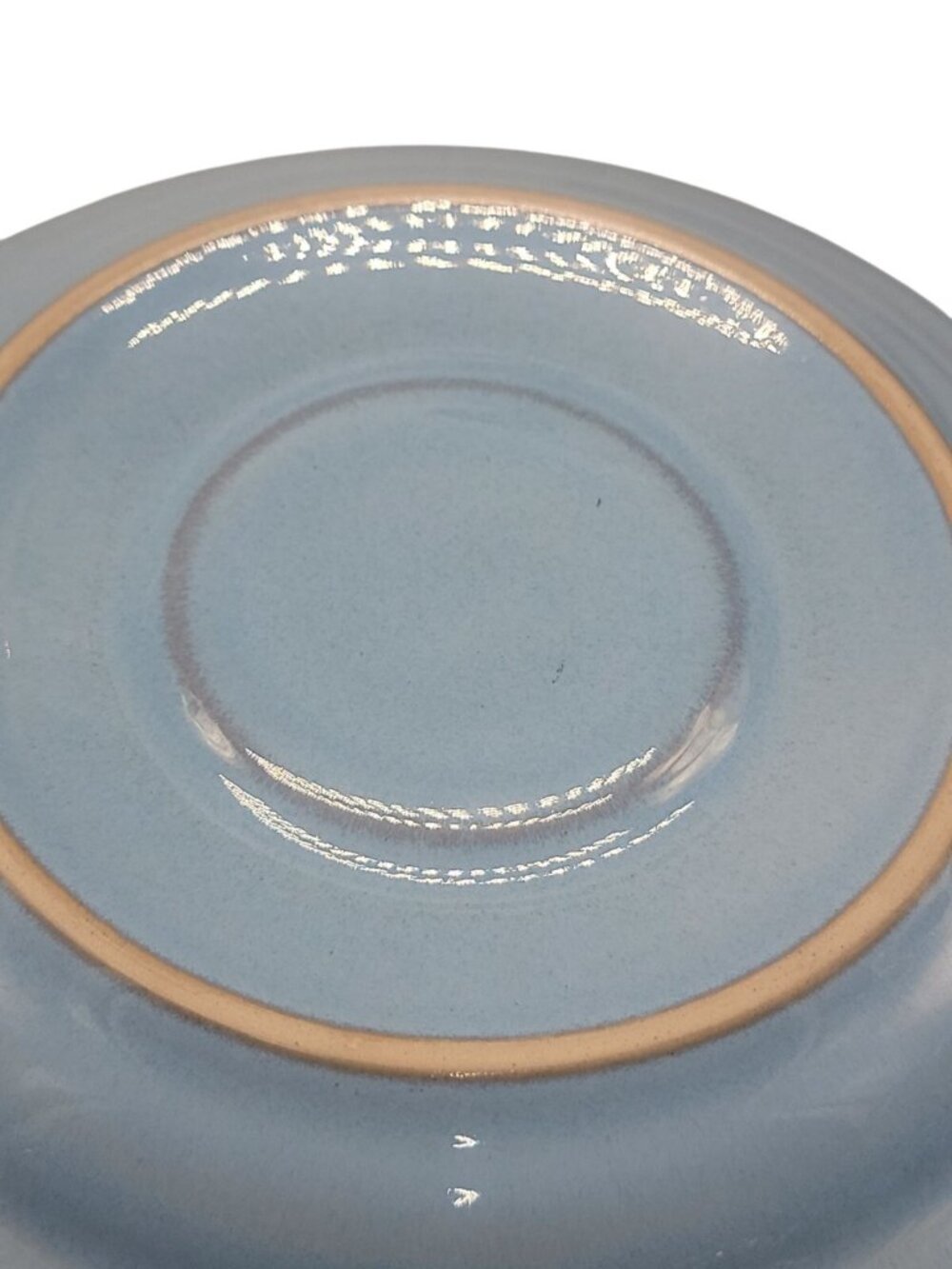 Denby Colonial Blue Teacup & Saucer Stoneware 1990s Discontinued Vintage England - Picture 13 of 15